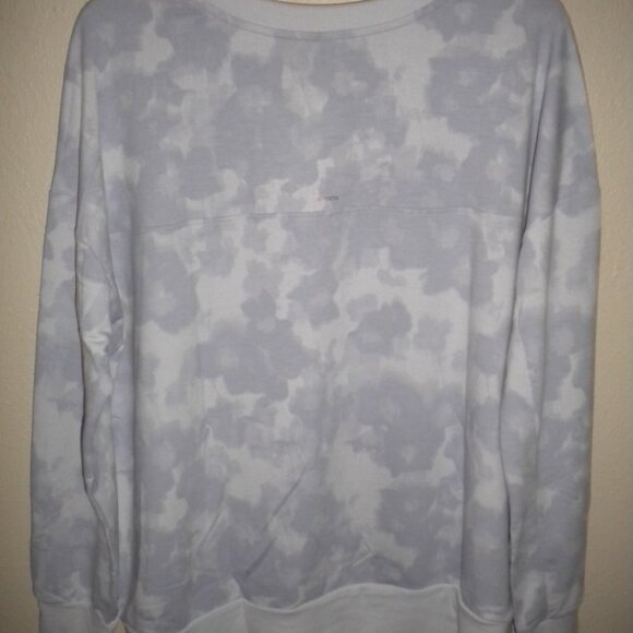 Mondetta Women's Size Medium Purple Printed Tencel Modal Soft Sweatshirt NWT - Picture 2 of 2